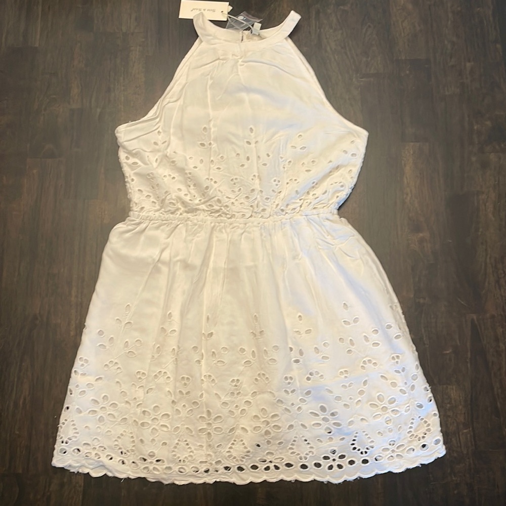 Beautiful white summer dress